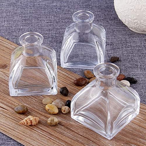 Clear Glass Diffuser Refill Bottle for Aromatherapy