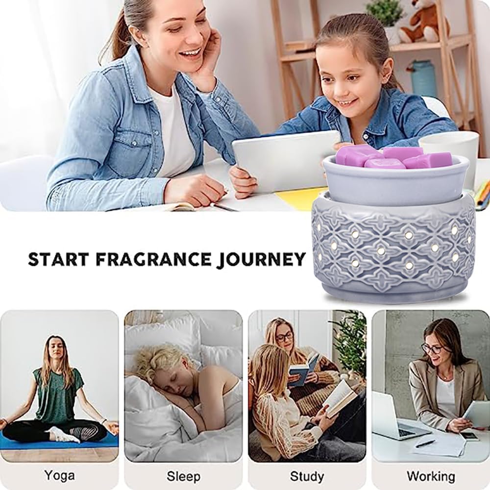 ORJG 3-in-1 PTC Ceramic Wax Melter with LED Light