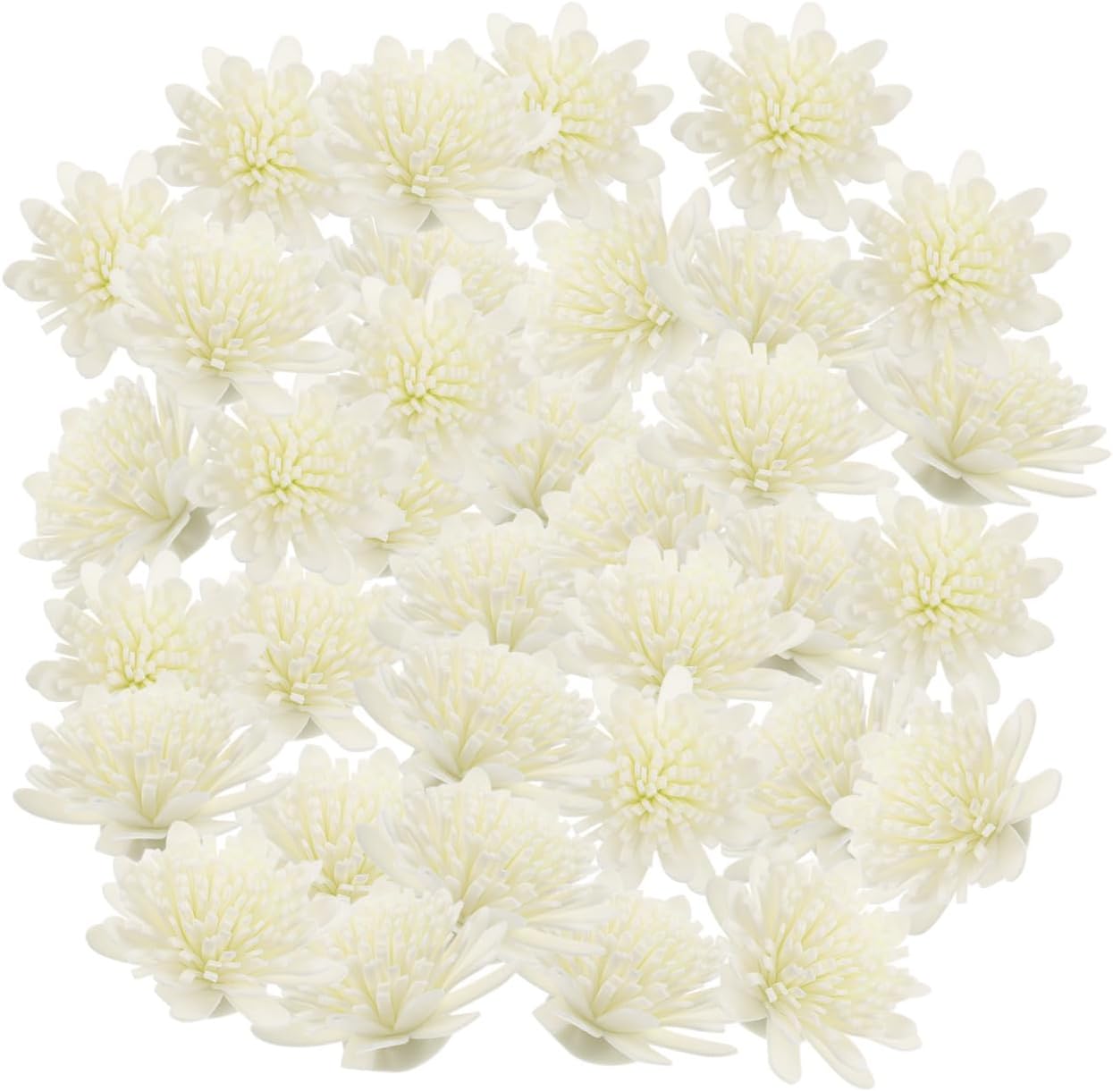 100pcs White Floral Reed Diffuser Aromatherapy Accessories