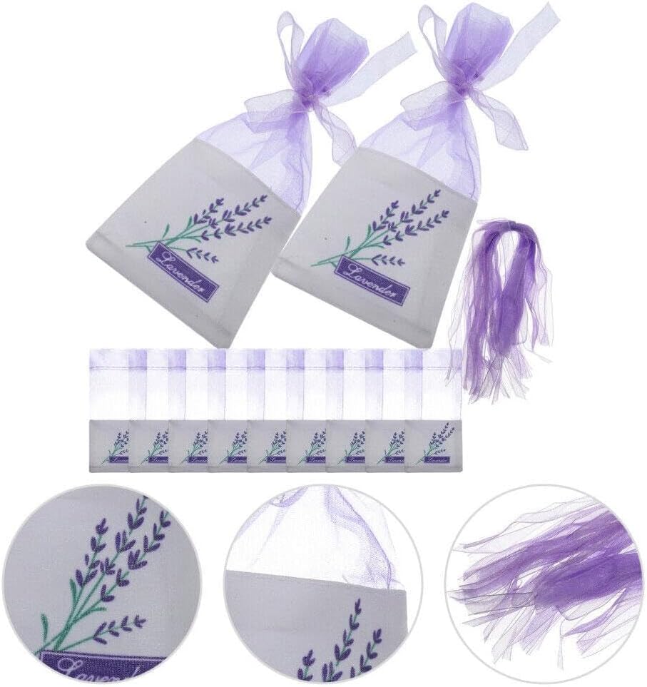Empty Lavender Sachet Bags 50PCS for DIY Gifts Home Fragrance