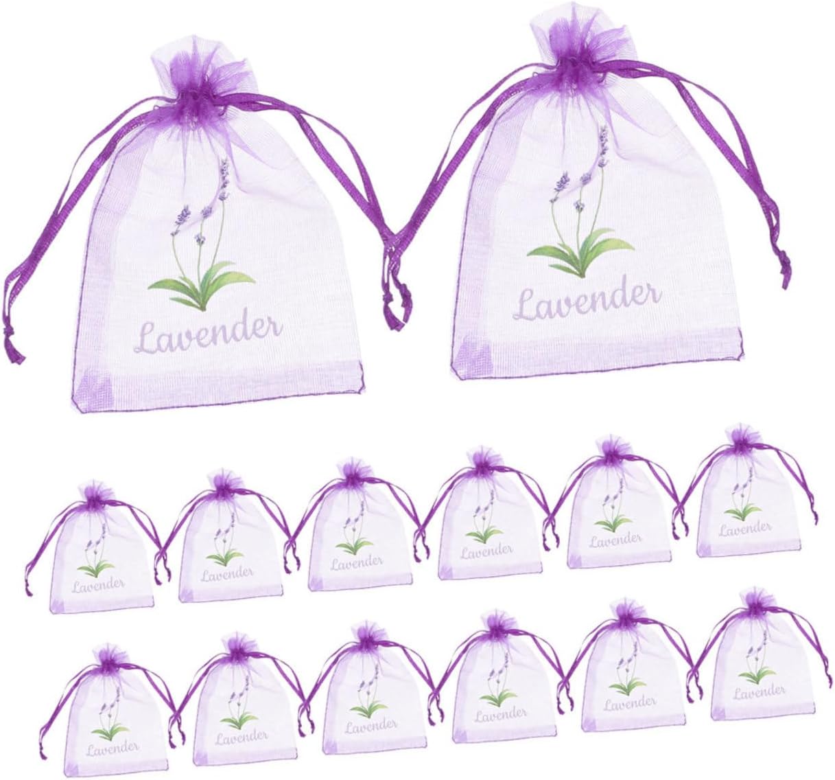 Happyyami 20pcs Lavender Sachet Bags