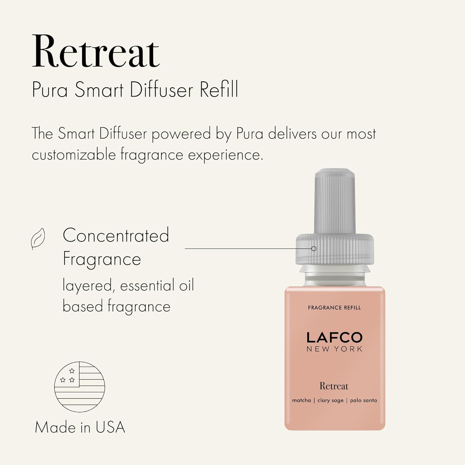LAFCO New York Pura Smart Refill - Pack of 2