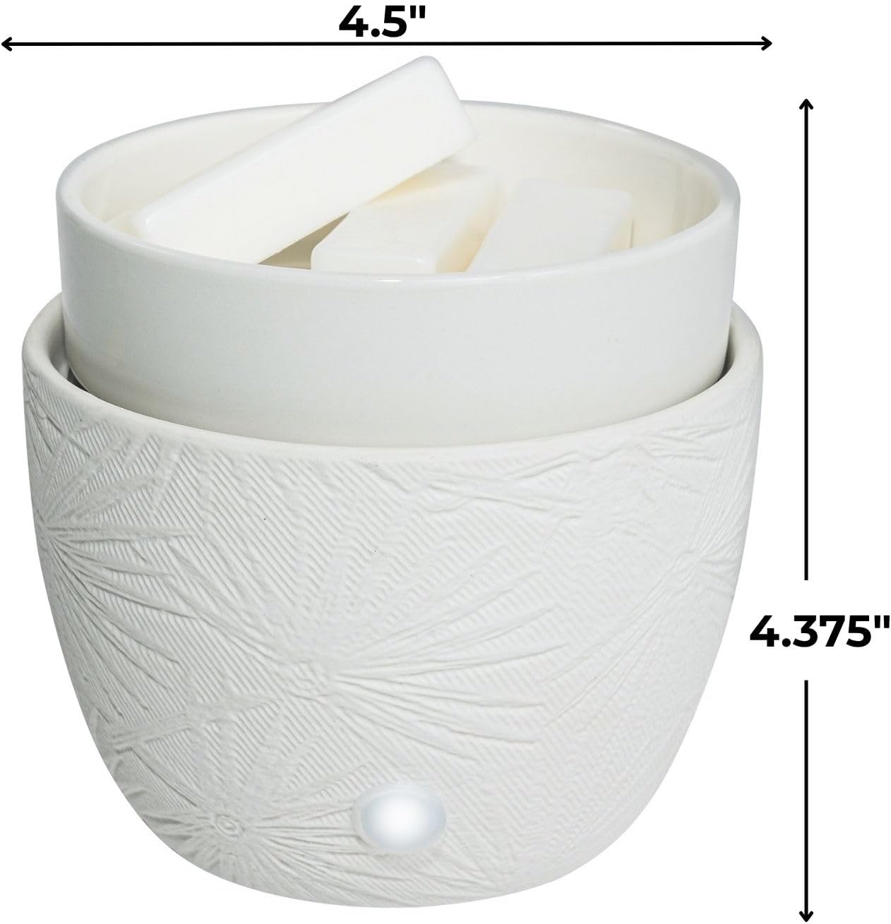 CAROLINA 3-in-1 Electric Wax Melter with Ceramic Dish