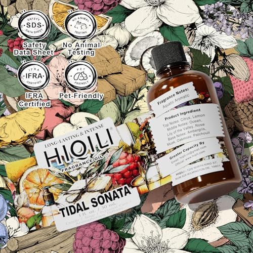HIQILI Tidal Sonata Fragrance Oil 1 Fl Oz