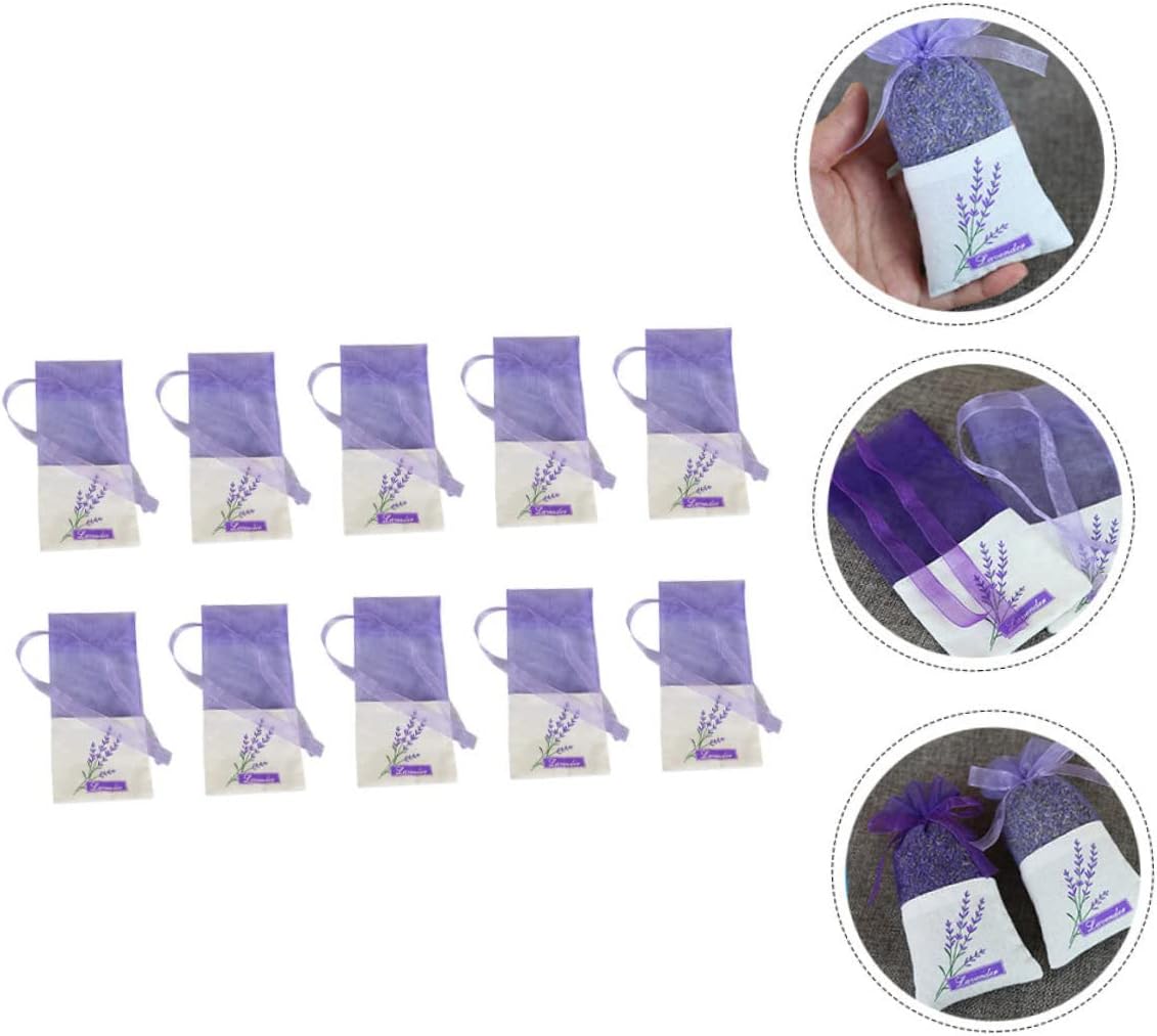 22Pcs Lavender Sachet Bags for Wardrobe and Home Fragrance