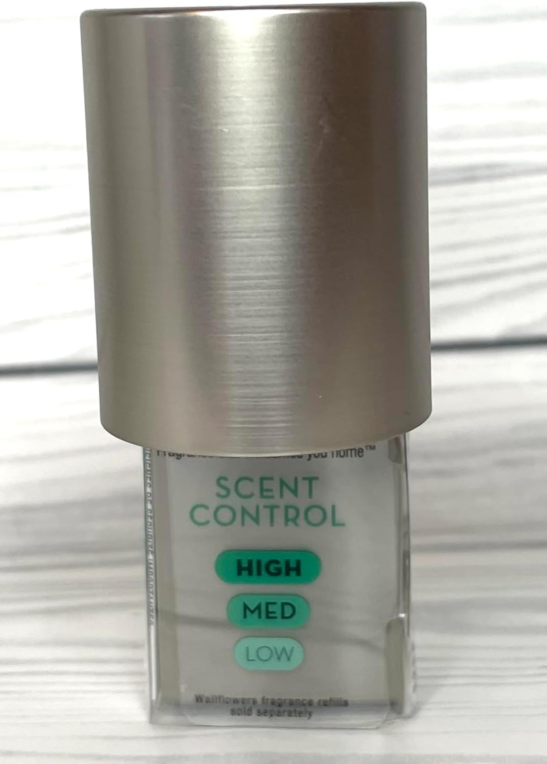 Silver Metallic Wallflowers Plug-in Scent Control