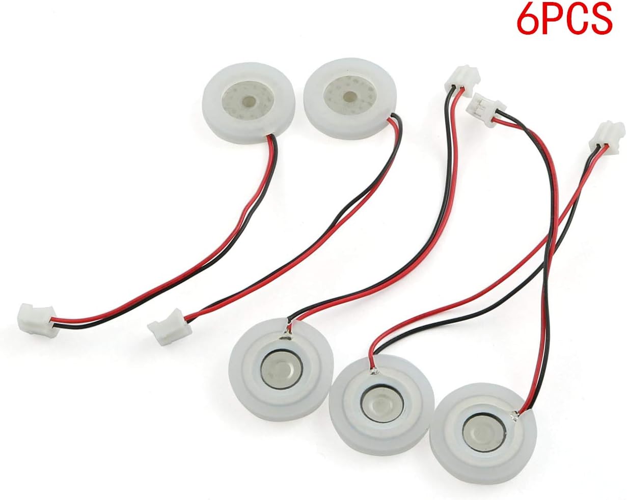 ZYAMY 6pcs 16mm Ultrasonic Mist Maker Ceramic Discs with Wire and Sealing Ring