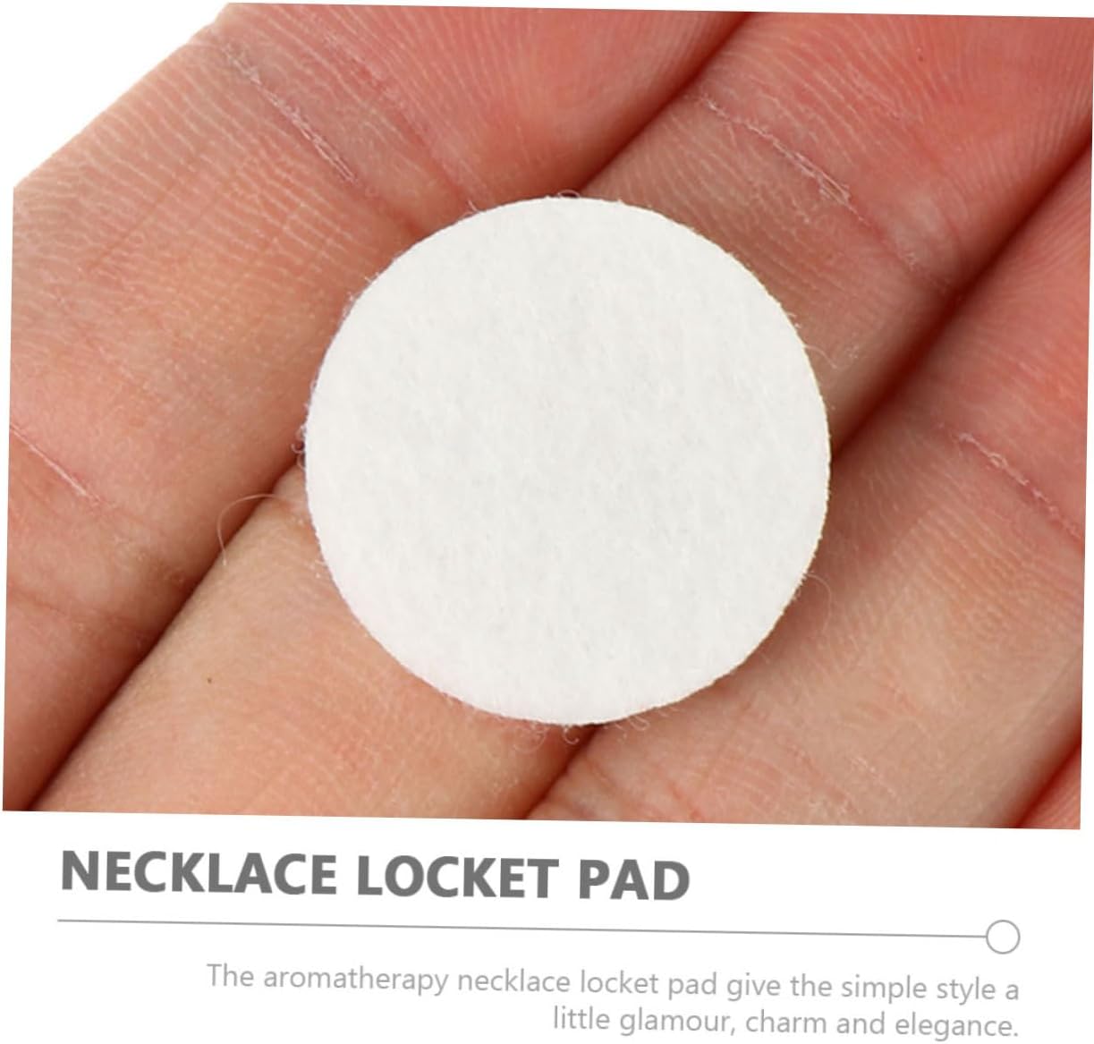 100pcs Cotton Aroma Pads for Essential Oil Diffuser Refill