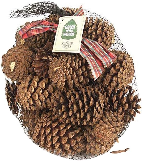 Woodeze Cinnamon Scented Pine Cones Holiday Decor