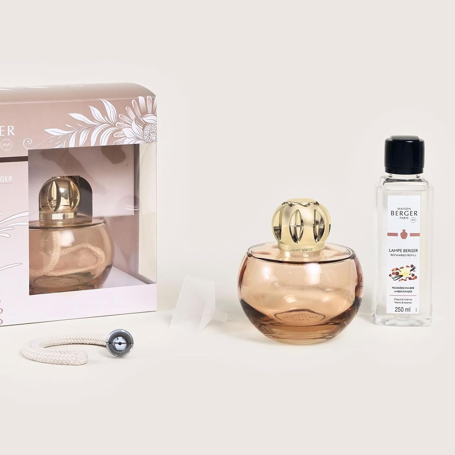 Maison Berger Holly Fragrance Lamp - 845 Fluid Ounces - Beige