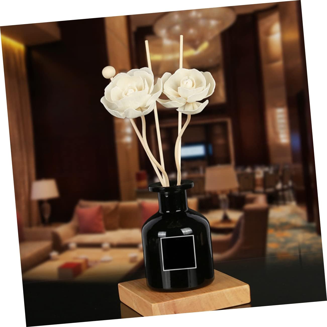 5pcs Natural Rattan Aroma Diffuser Sticks for Home Fragrance