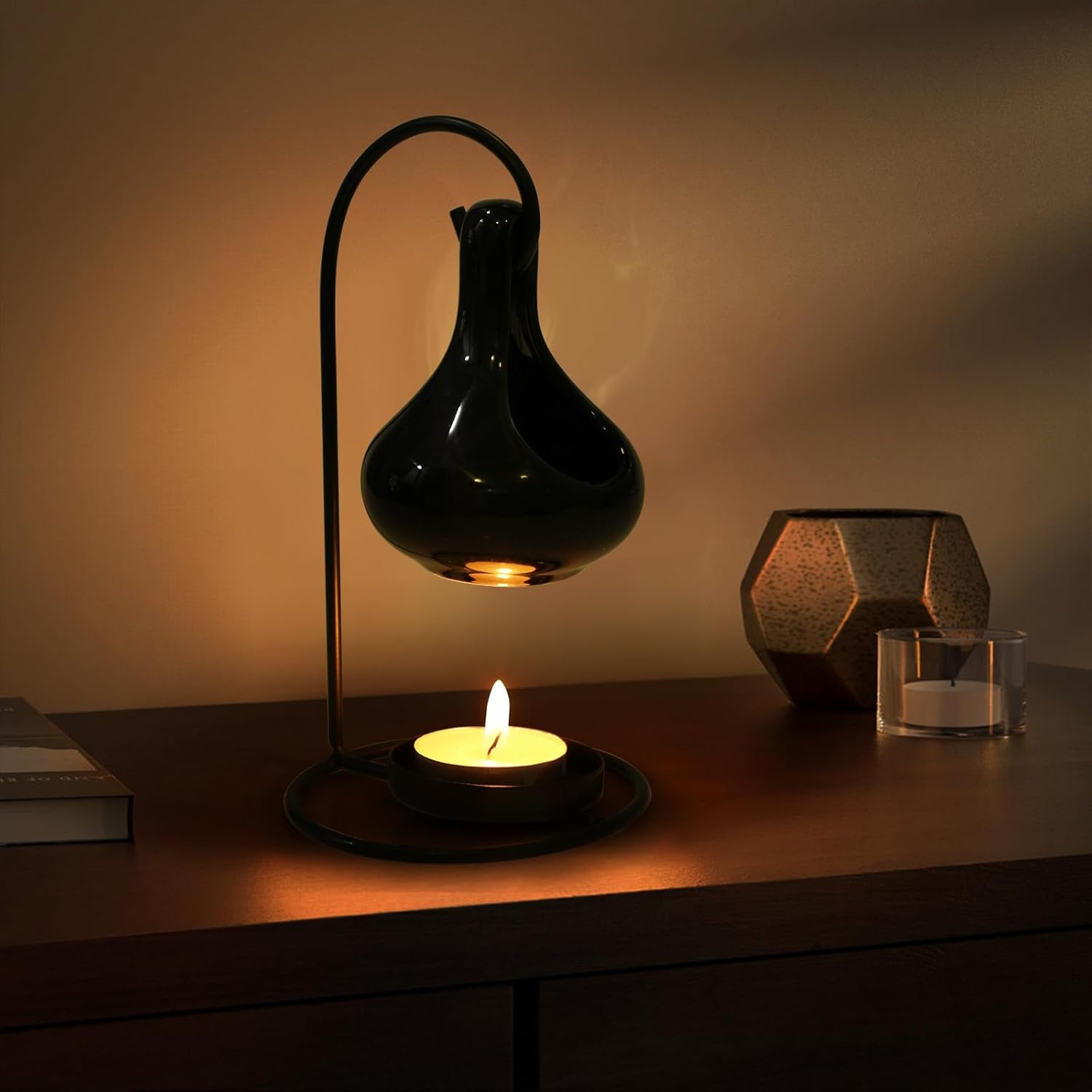WDCD Hanging Cauldron Metal Wax Melt Burner