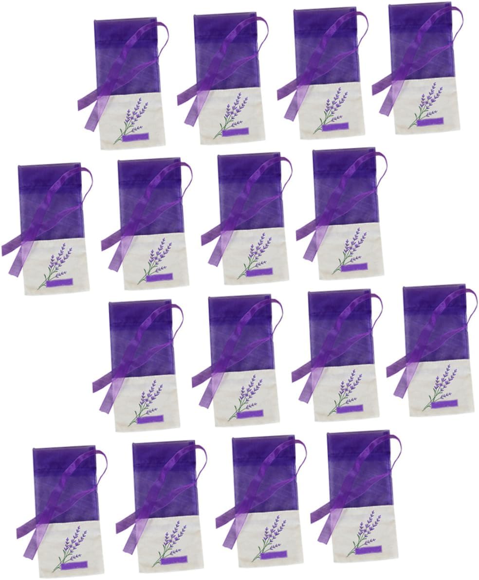 Uonlytech Lavender Sachets for Home Fragrance and Closet Use