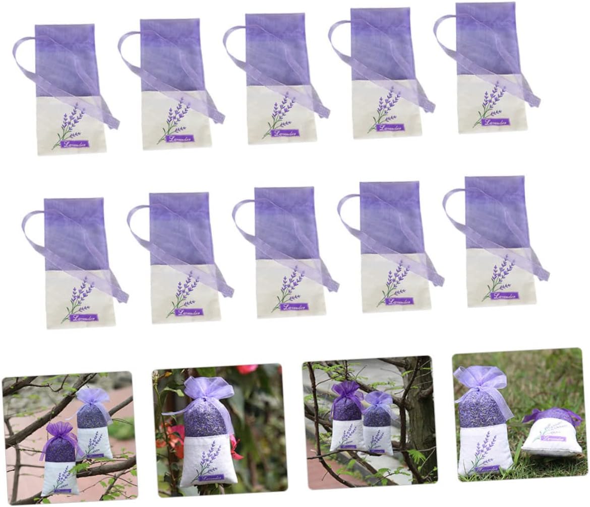22Pcs Lavender Sachet Bags for Wardrobe and Home Fragrance