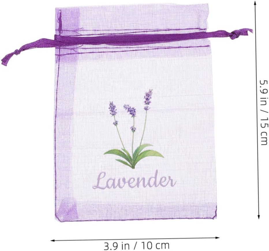 Happyyami 20pcs Lavender Sachet Bags