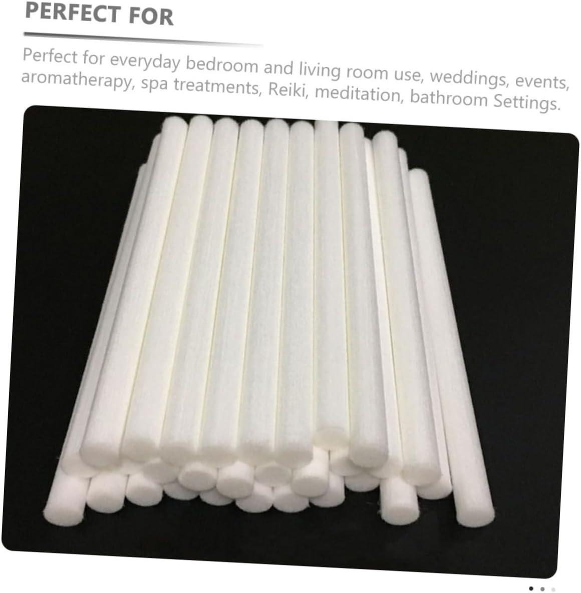 10pcs White Aroma Diffuser Sticks for Home Fragrance