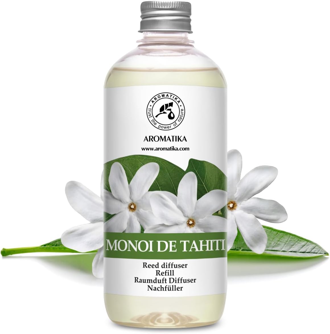 AROMATIKA Monoi de Tahiti 17 Fl Oz Floral Diffuser Refill