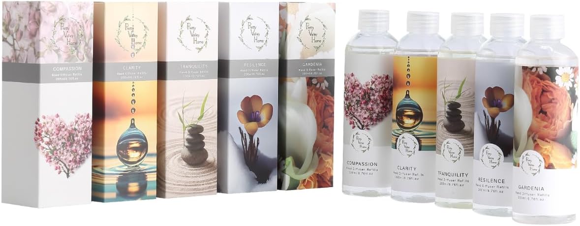 Pretty Valley Home Reed Diffuser Refill Compassion