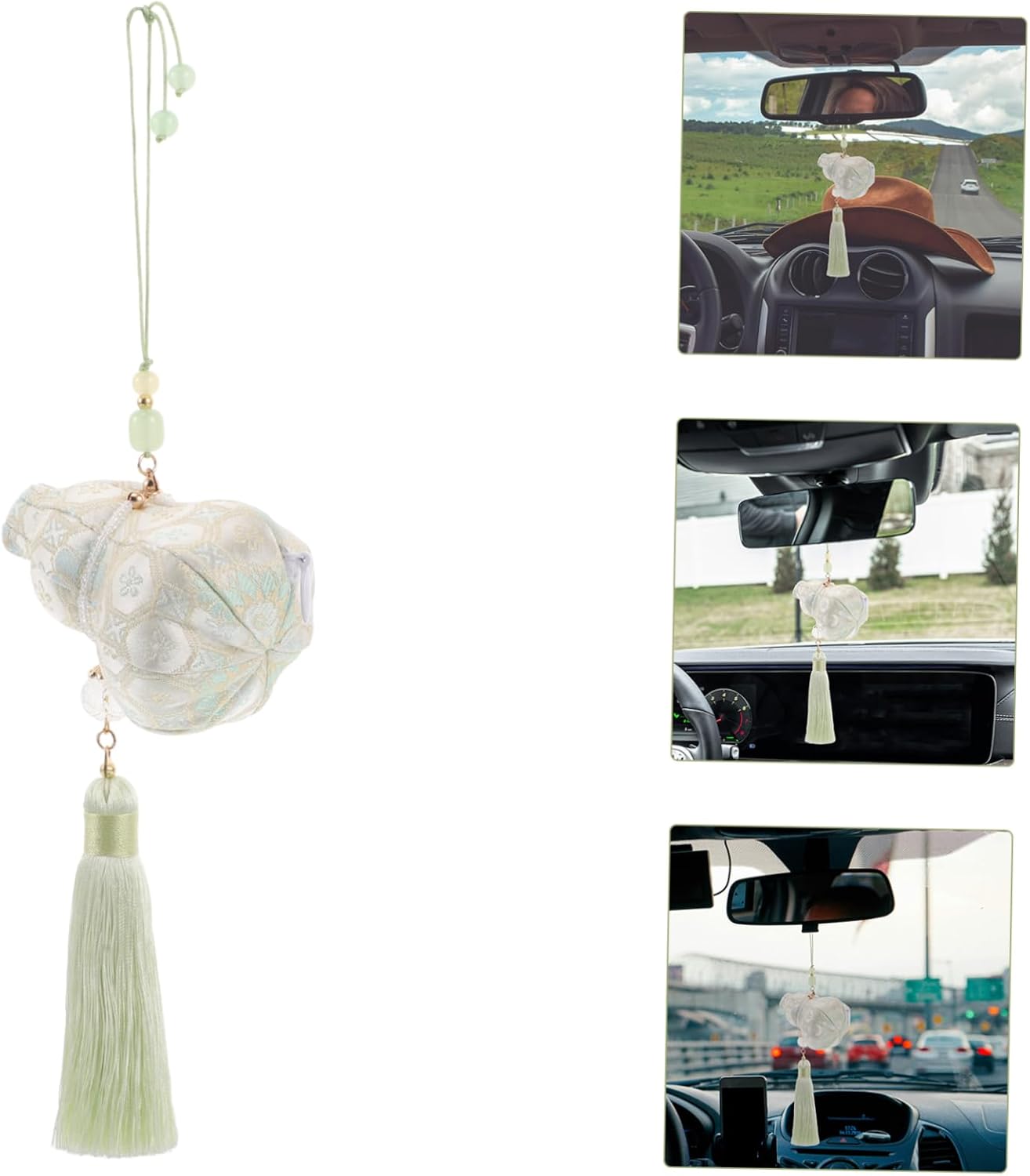 Chinese Gourd Ornament for Car and Home Decor