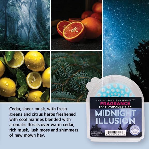 ScentSationals AromaBreeze Midnight Illusion Wax Air Freshener