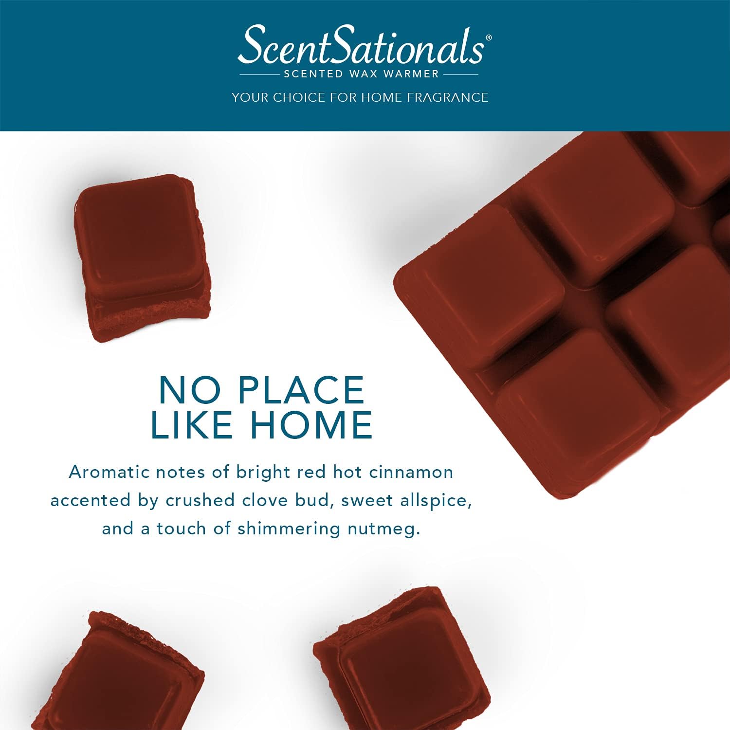 Scentsationals Wax Melts - No Place Like Home 10oz 24-Cubes