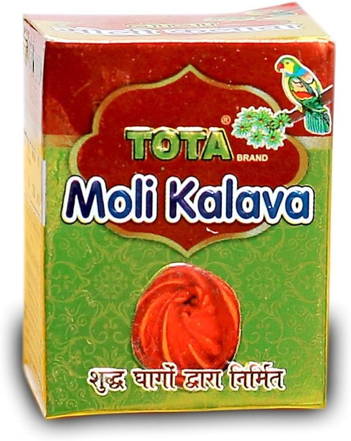 VRINDAVANBAZAAR COM TOTA Moli Kalava for Puja