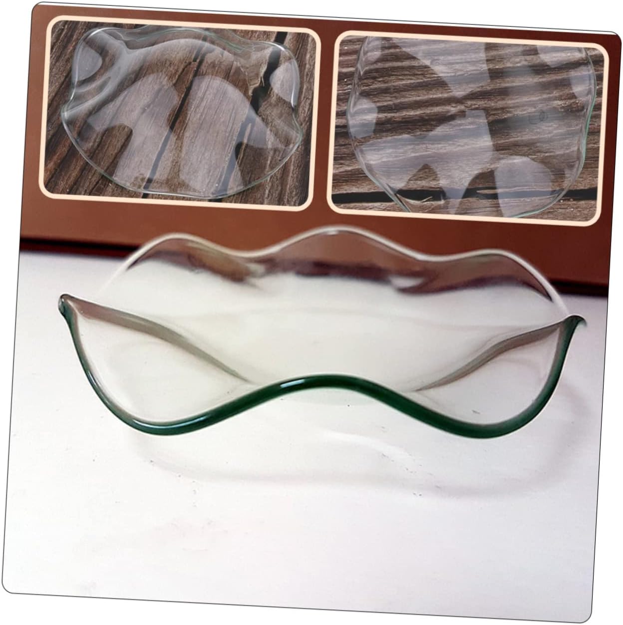 2pcs Glass Essential Oil Diffuser Plates for Candle Warmers