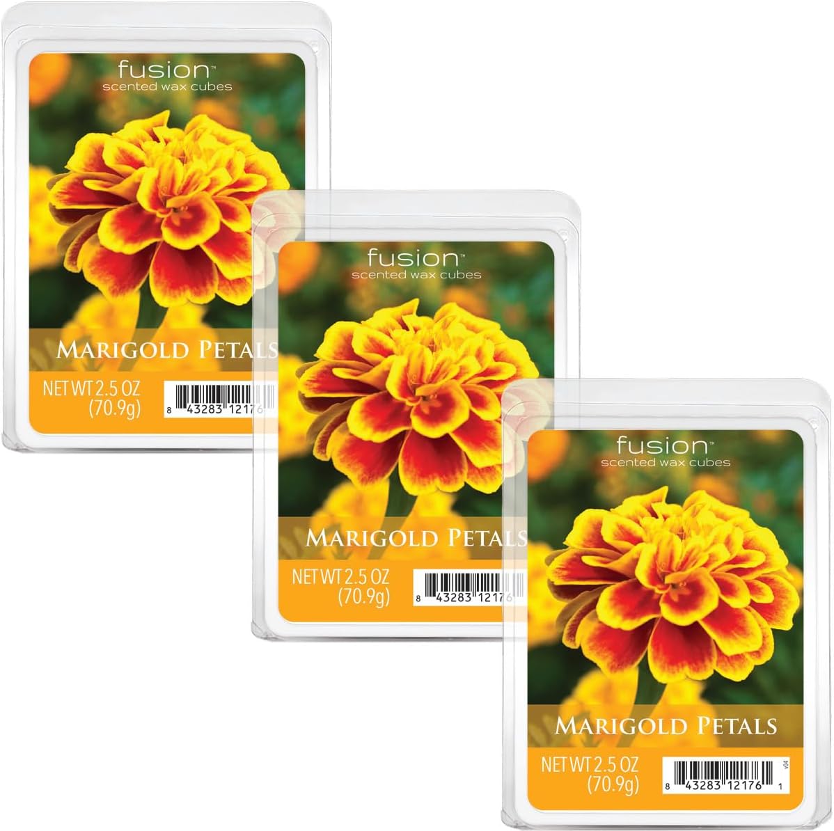 FUSION Scented Wax Melts - Marigold Petals 3-Pack