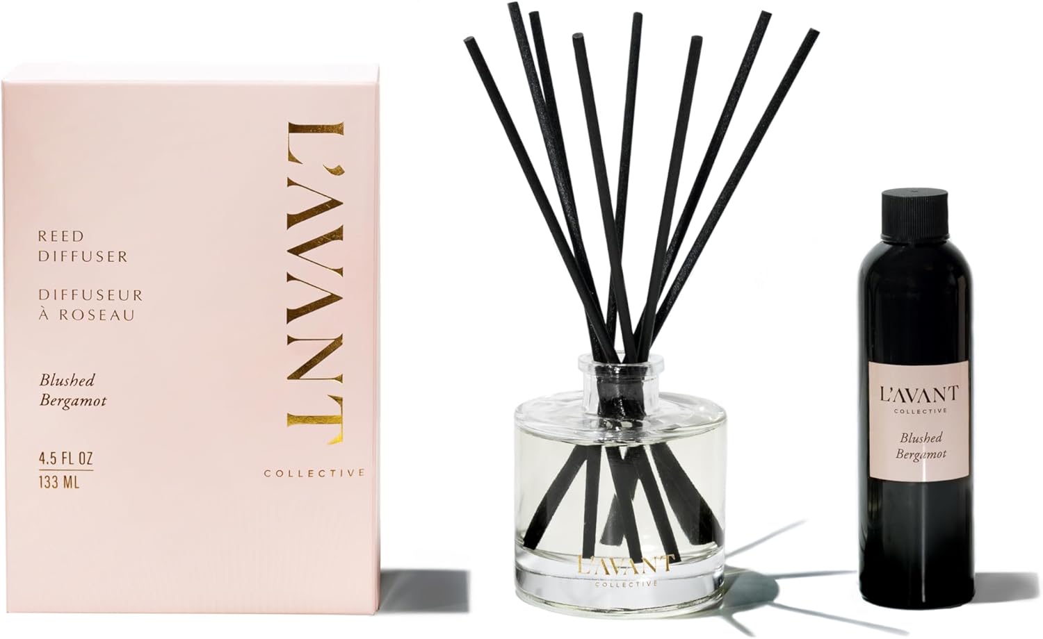 LAVANT Collective Blushed Bergamot Reed Diffuser