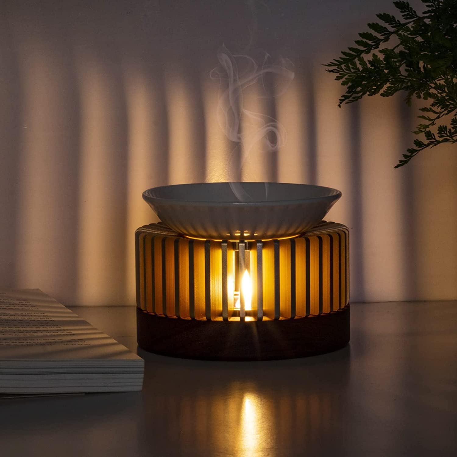 Aromatherapy Oil Diffuser with Tea Light Holder