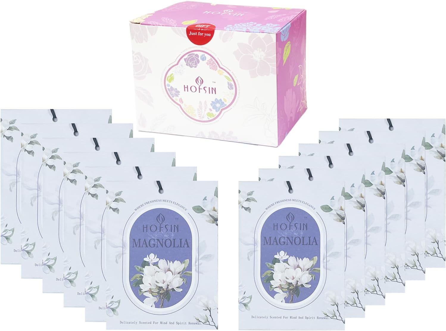 12 Pack Fragrance Bags with Hanging Strings for Home and Closet