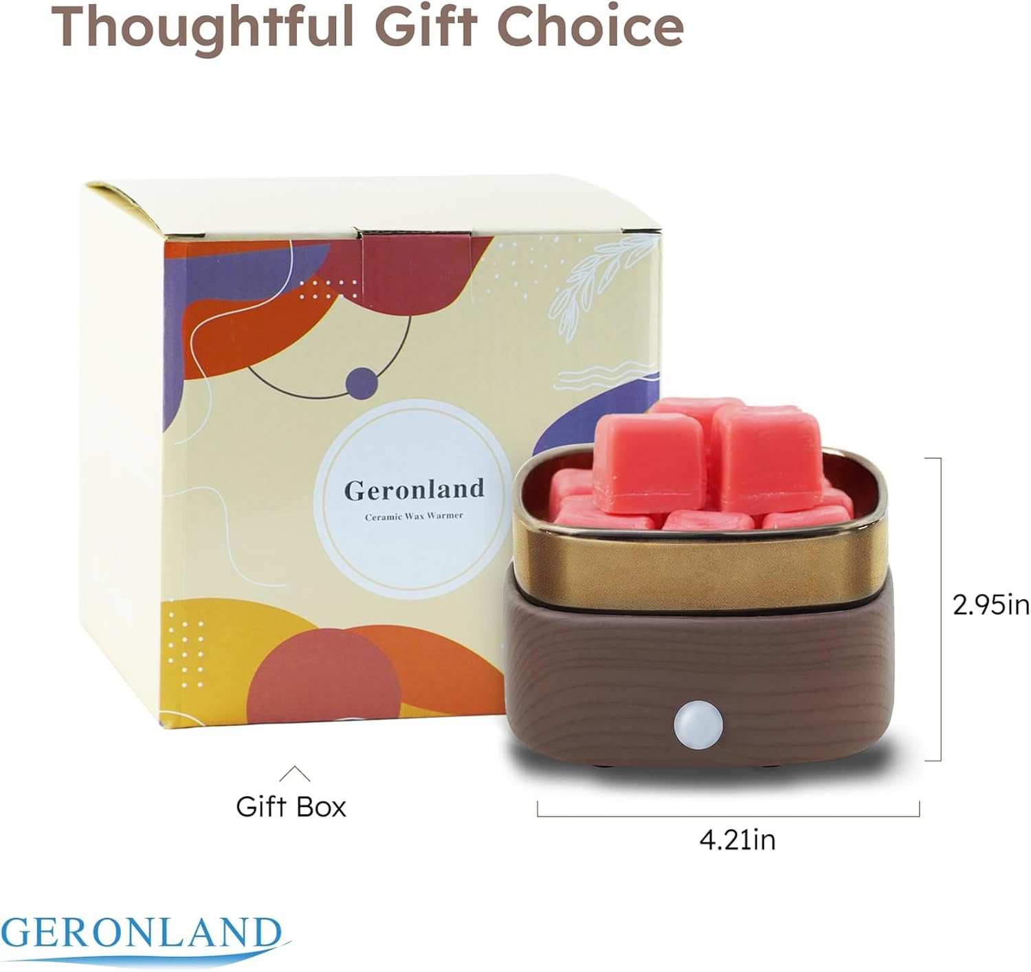 Geronland 3-in-1 Electric Wax Melt Warmer