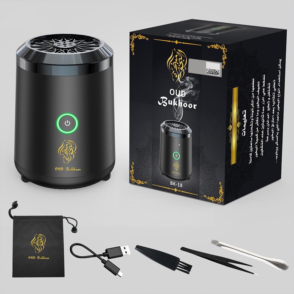 Portable Mini Incense Burner USB Rechargeable Aroma Diffuser