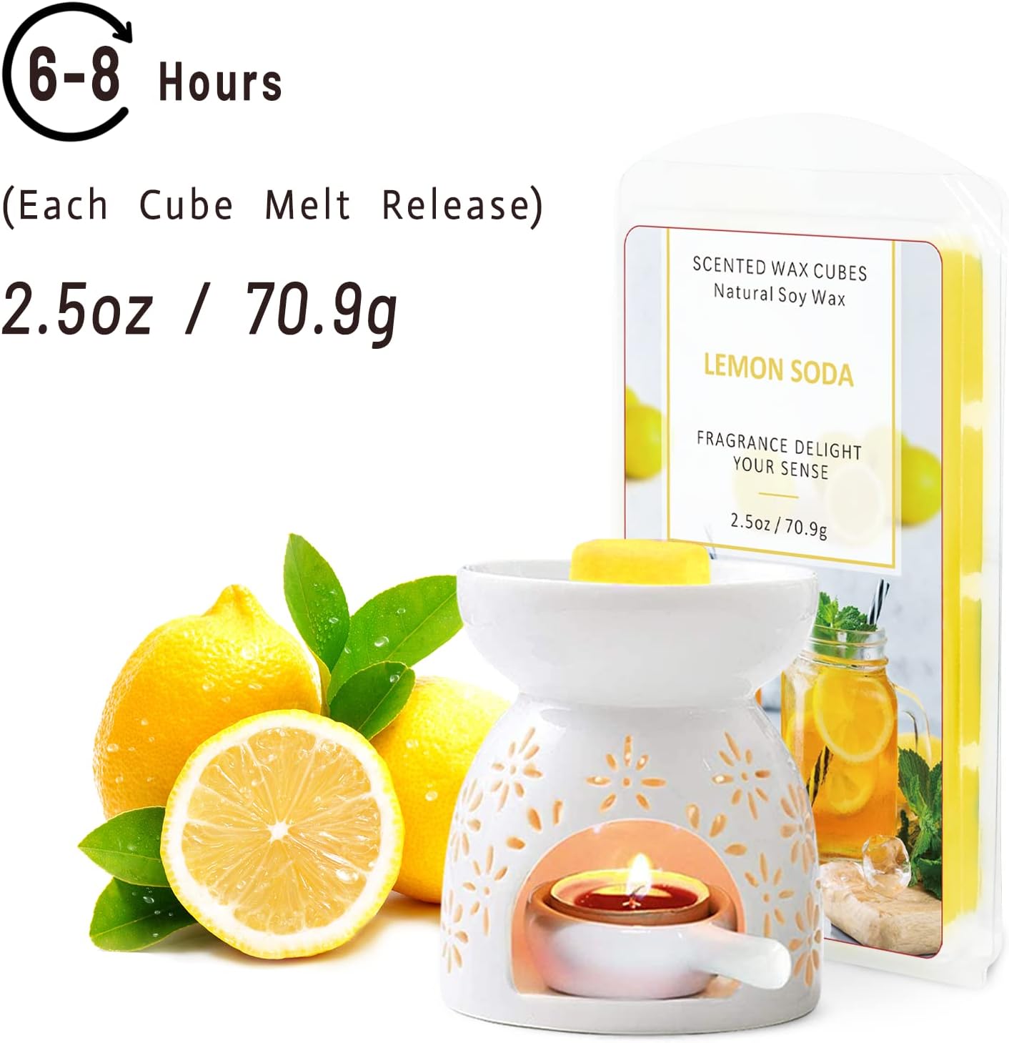 SCENTORINI Wax Melts 8 Flavors 25 OZ Set
