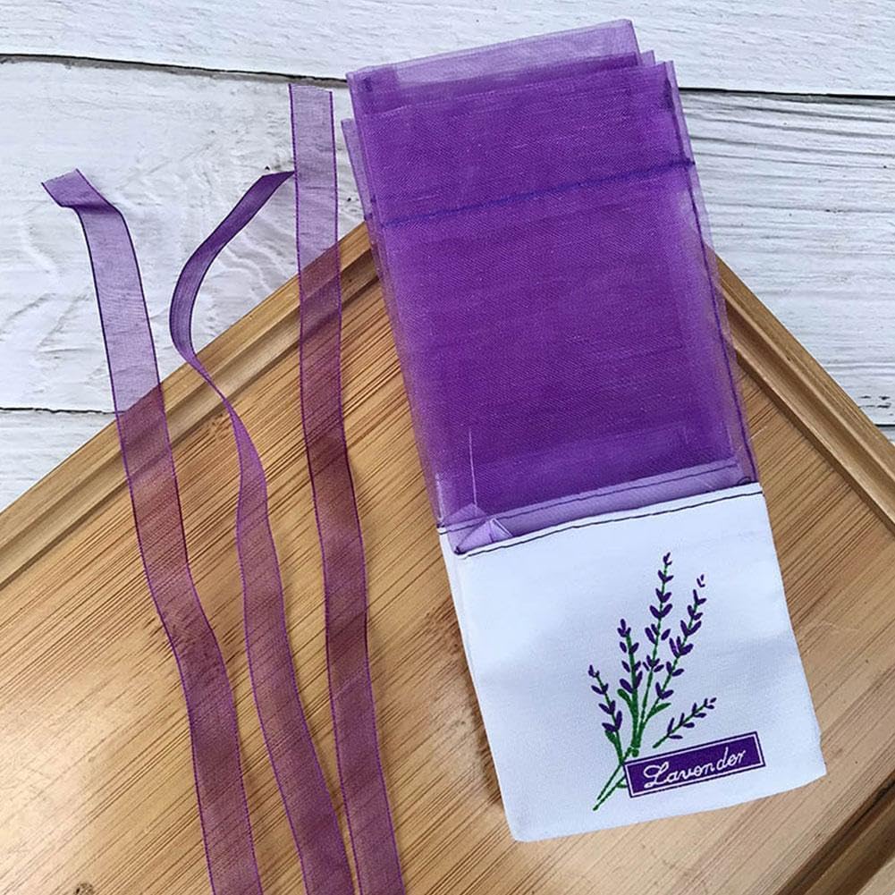 Empty Lavender Sachet Bags 50PCS for DIY Gifts Home Fragrance