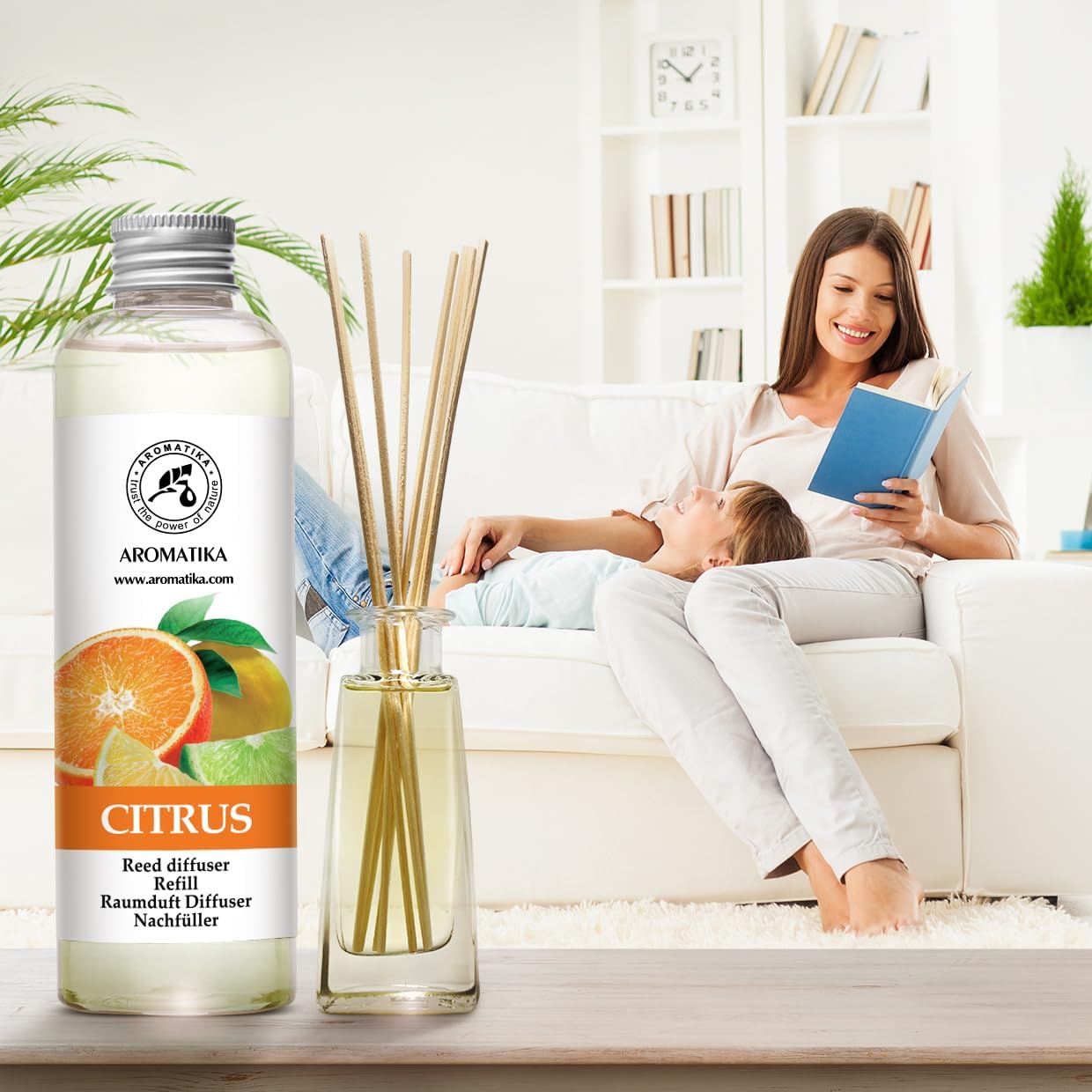 Citrus Aroma Reed Diffuser Refill 68 Fl Oz