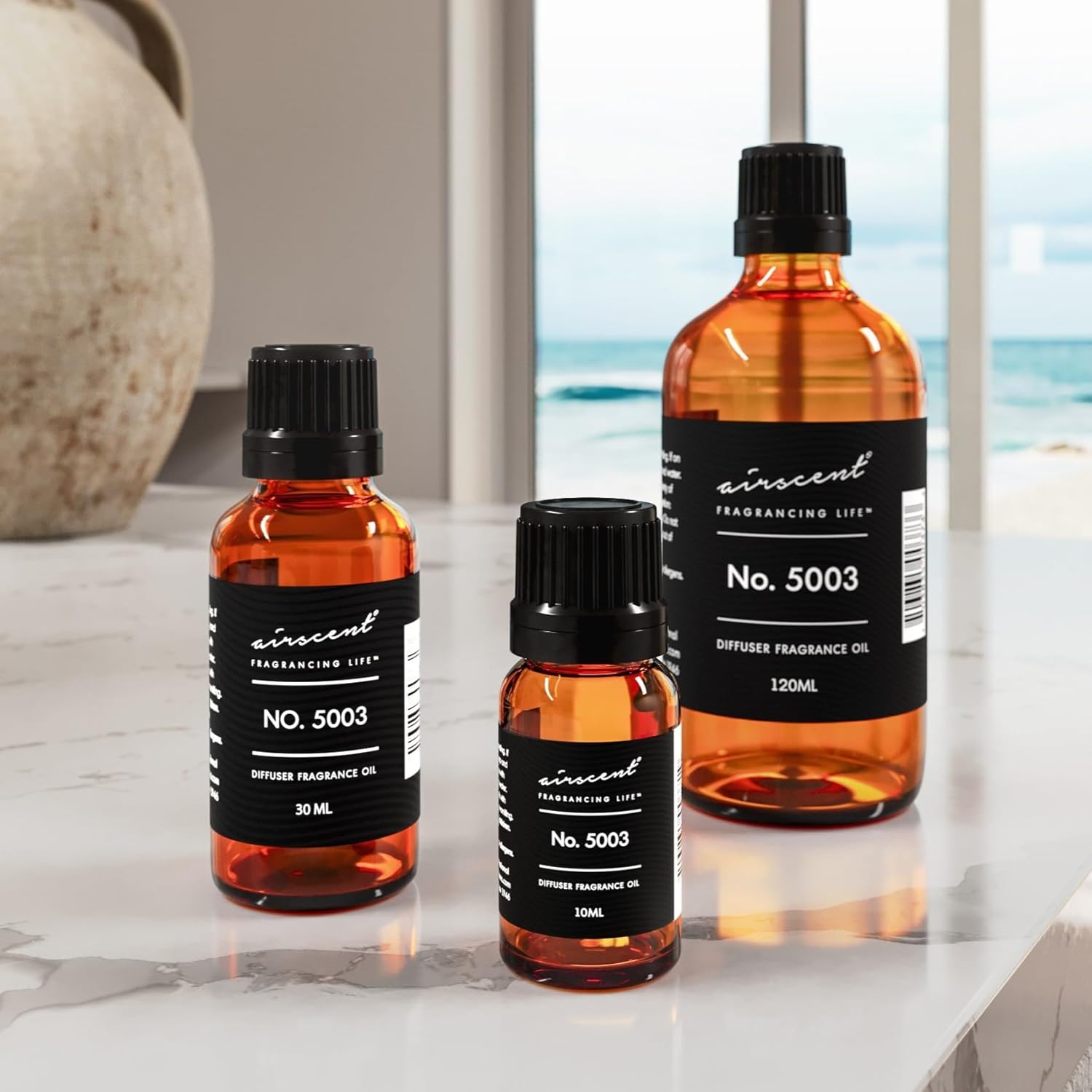 AirScent Coco Inspired Diffuser Oil - 120 ml Premium Fragrance
