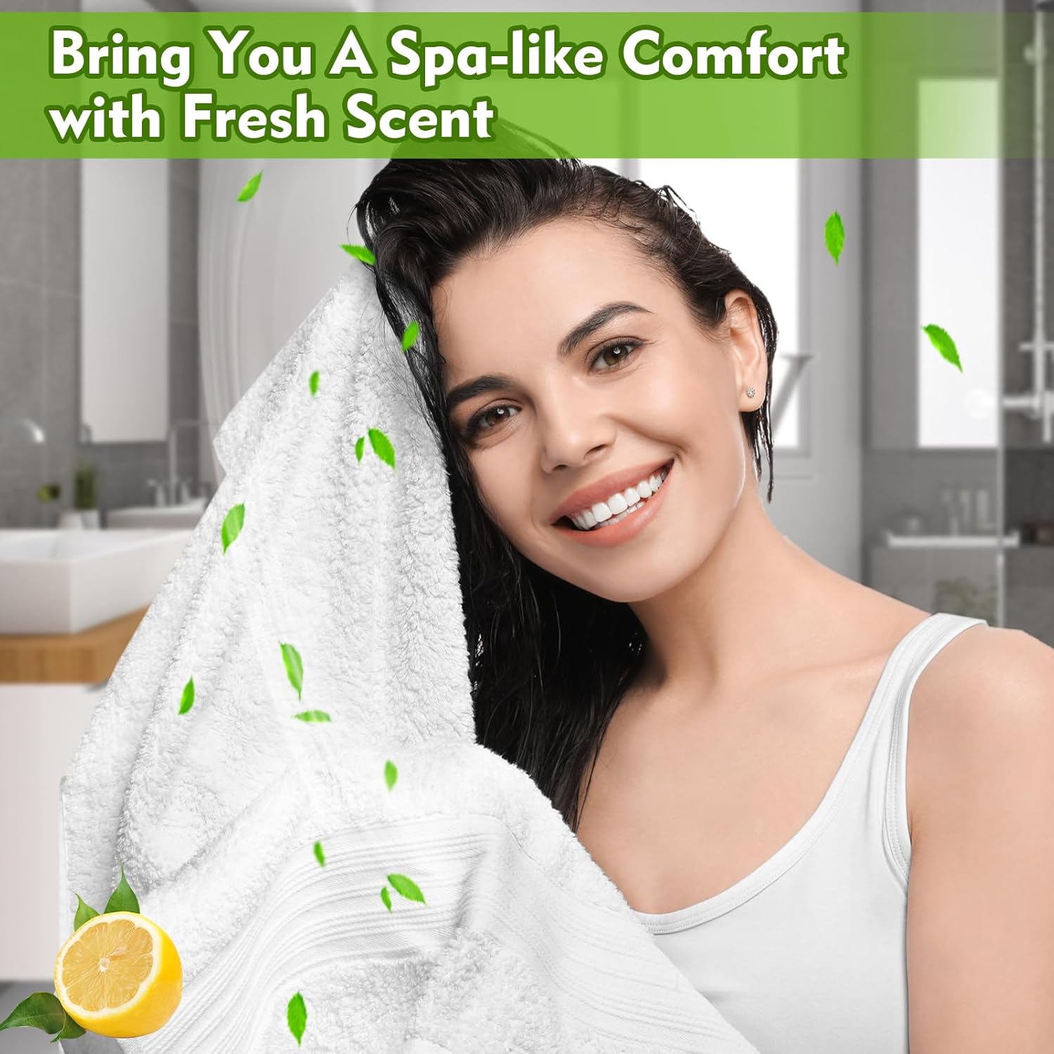 30pcs Scented Sheets for Towel Warmer with 6 Scents