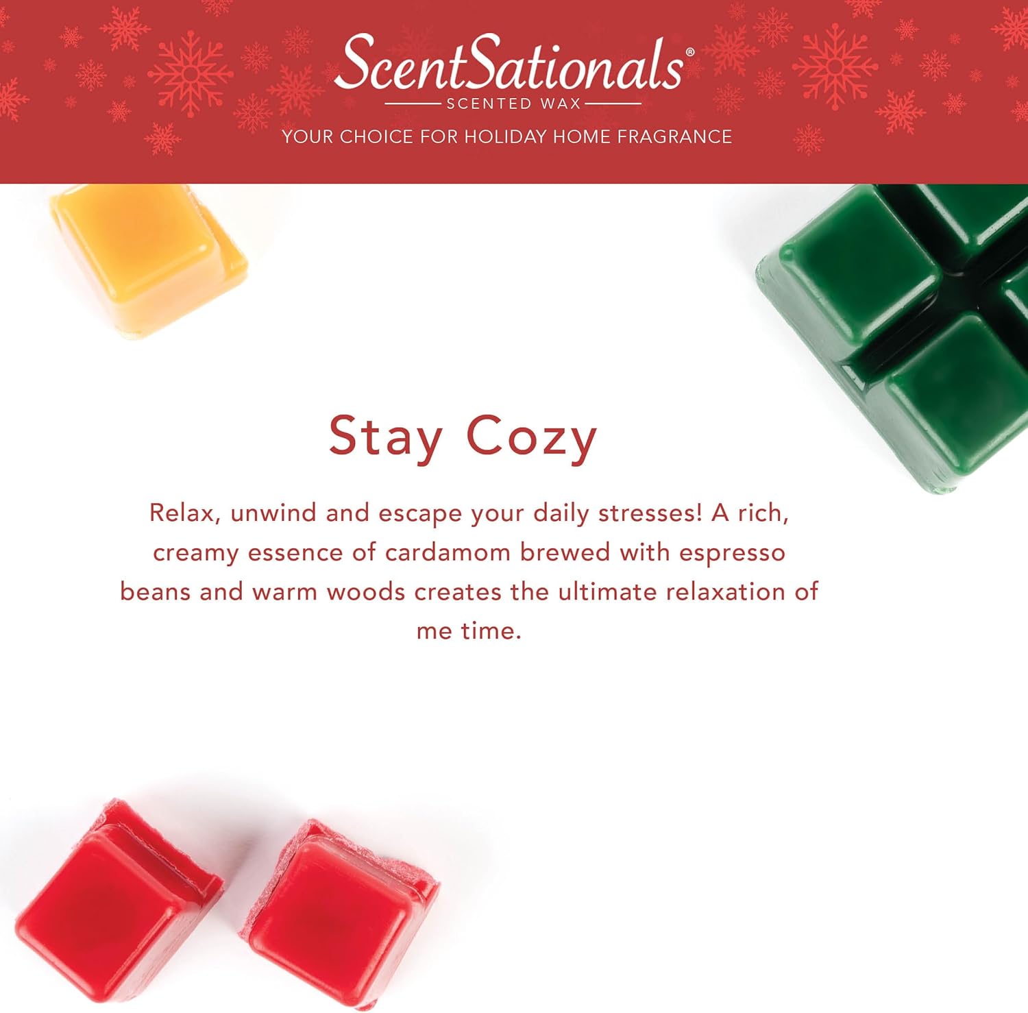 Scentsationals Wax Melts Cozy Treats Collection