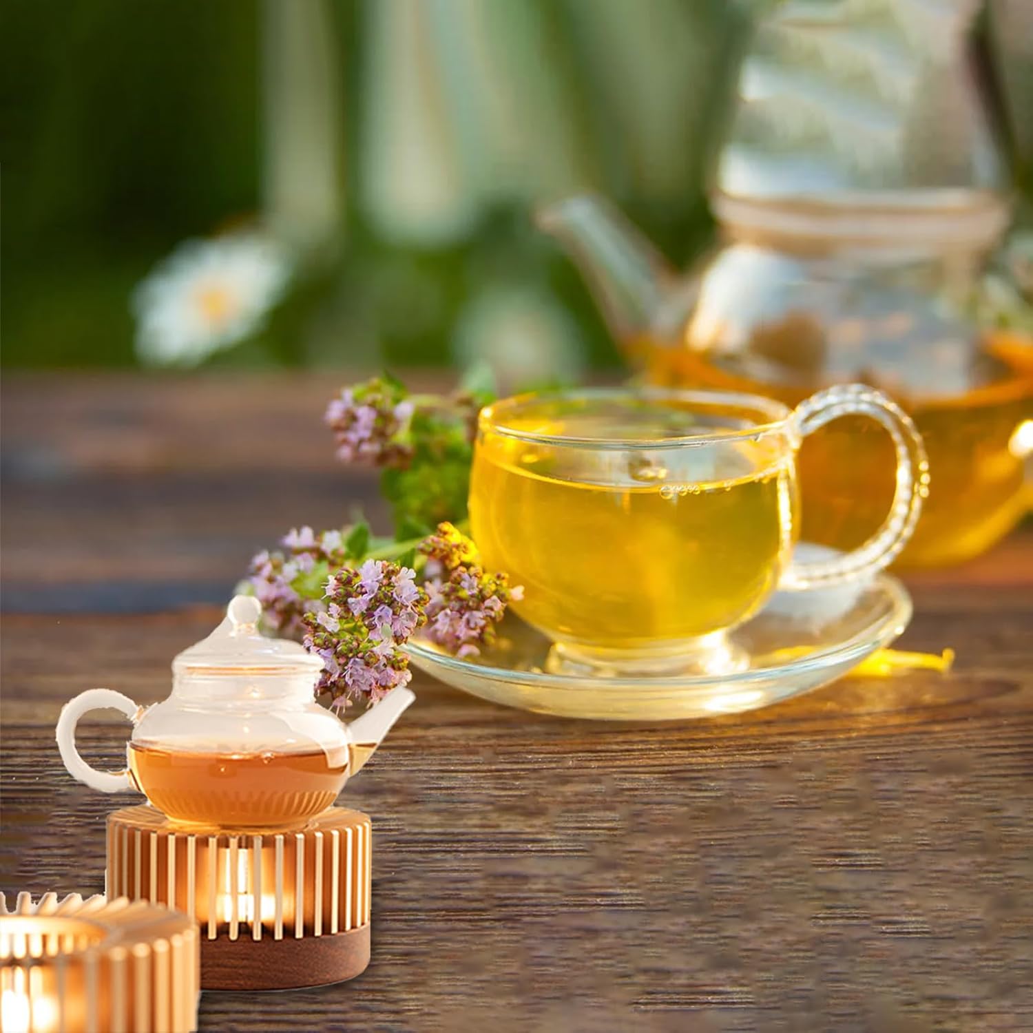 Essential Oil Diffuser Burner with Tea Light Holder