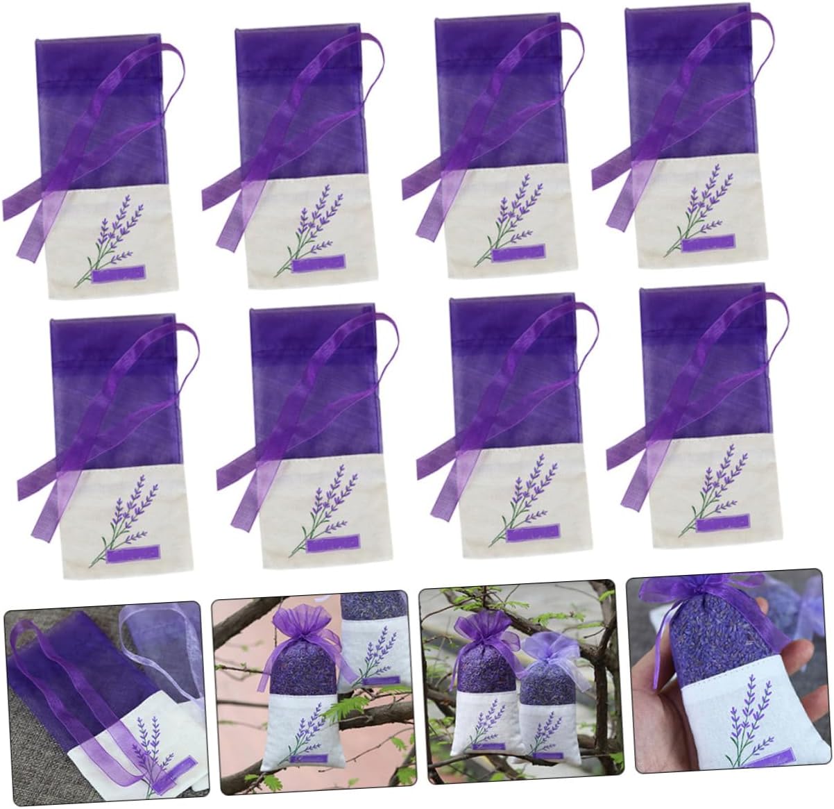 15-Pack Lavender Sachet Bags for Home Fragrance