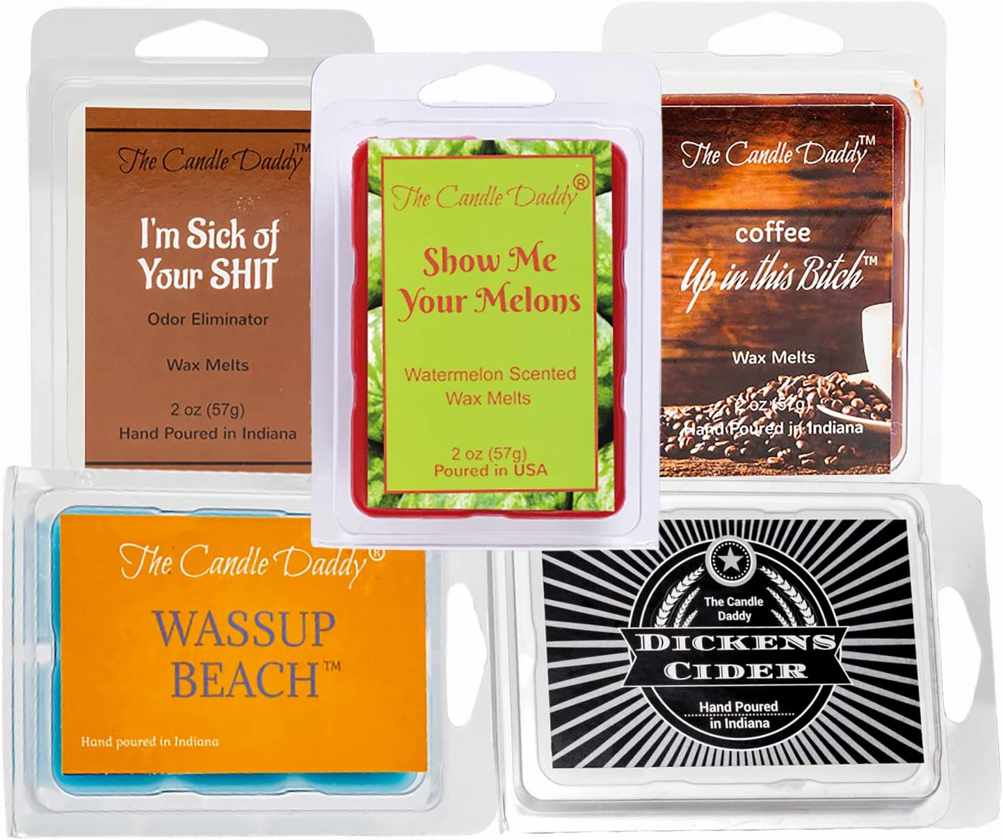 Daddys Greatest Hits Vol 2 Wax Melt Combo Pack