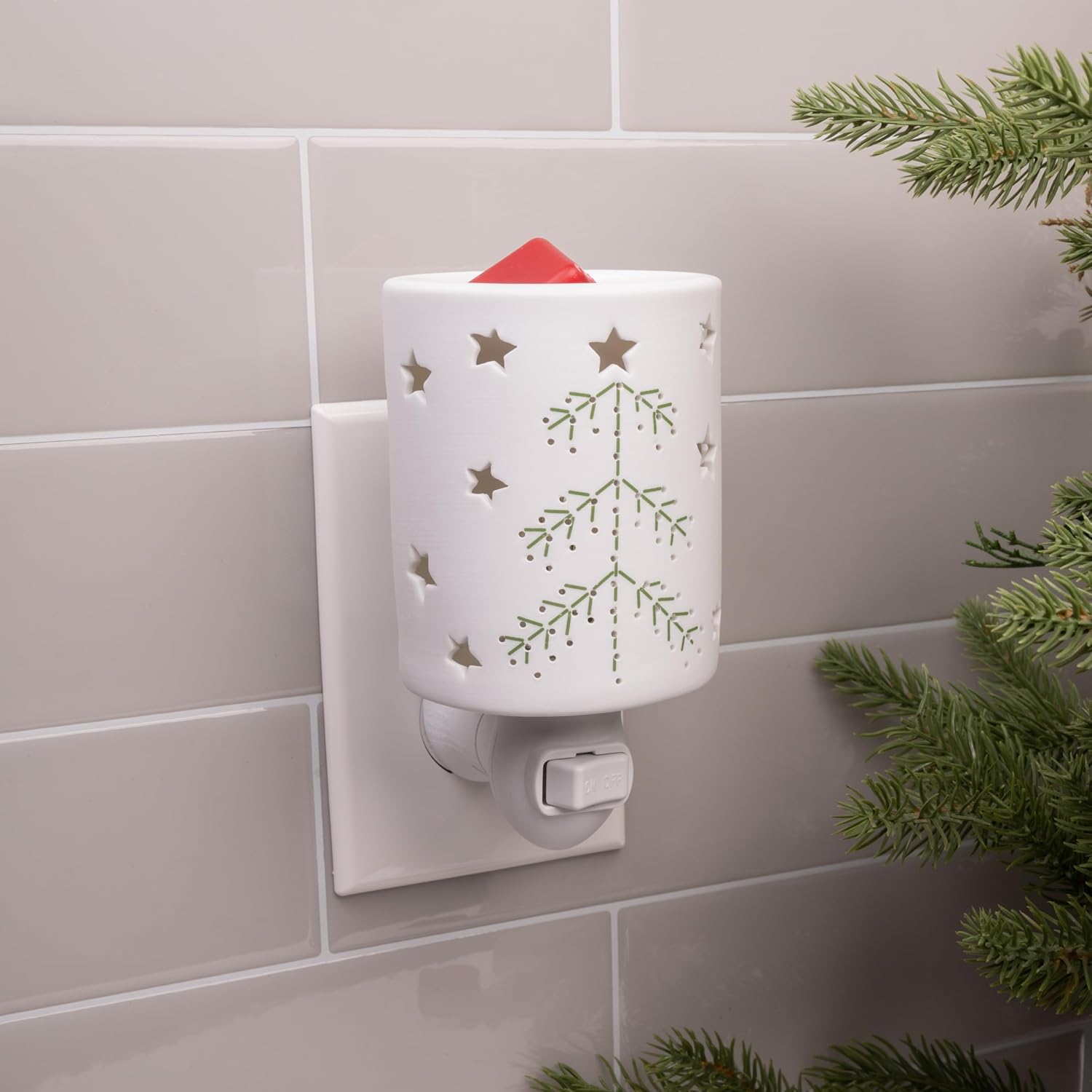 Scentsationals Christmas Wax Warmer - Holiday Fragrance Plugin