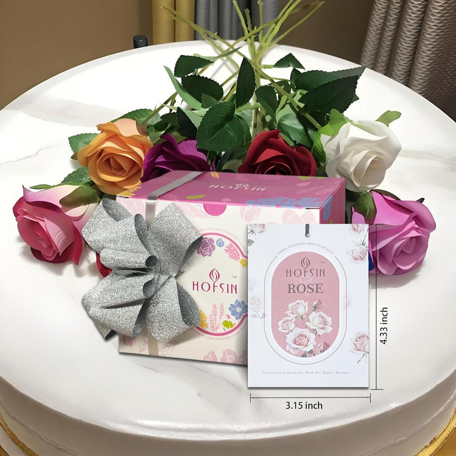 12 Pack Jasmine Scented Sachets for Closets and Drawers
