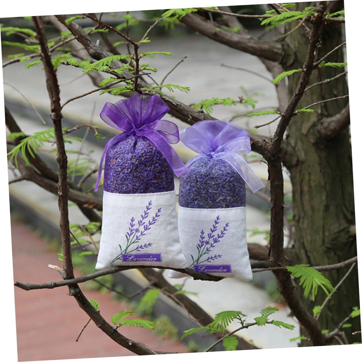 22Pcs Lavender Sachet Bags for Wardrobe and Home Fragrance
