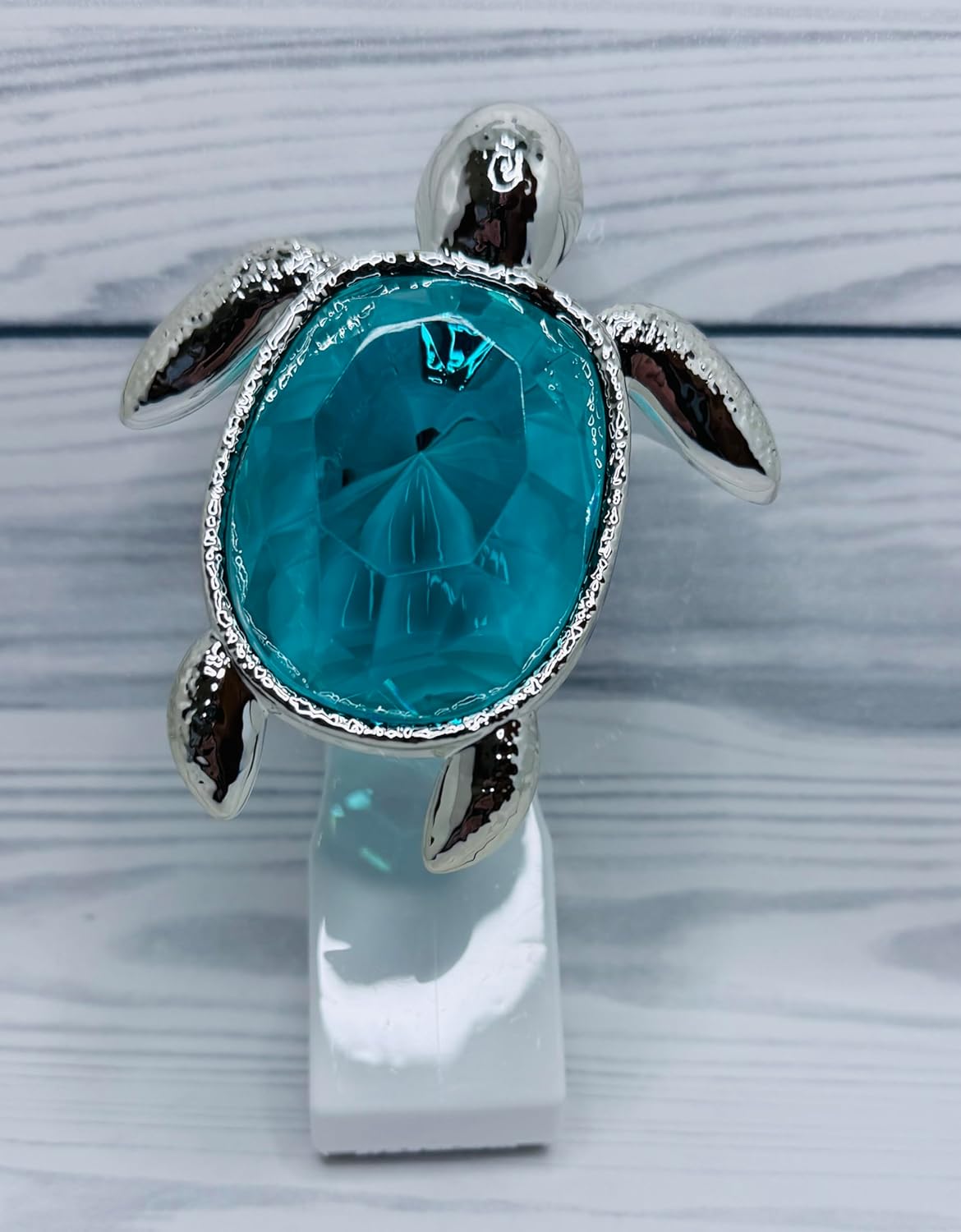 Faceted Green Turtle Wallflower Nightlight Plug