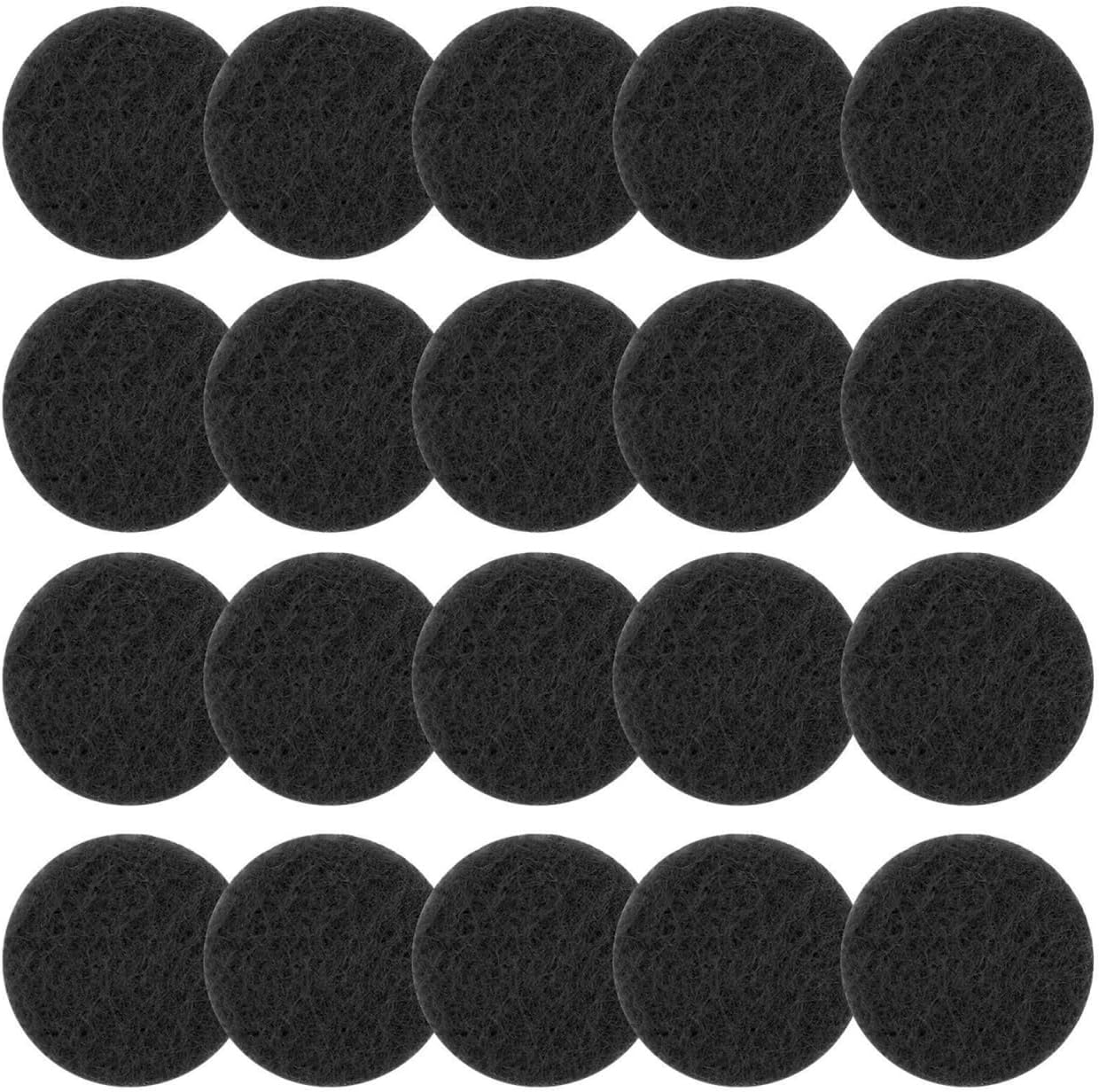 IMIKEYA 100pcs Essential Oil Diffuser Pads for Necklace and Car