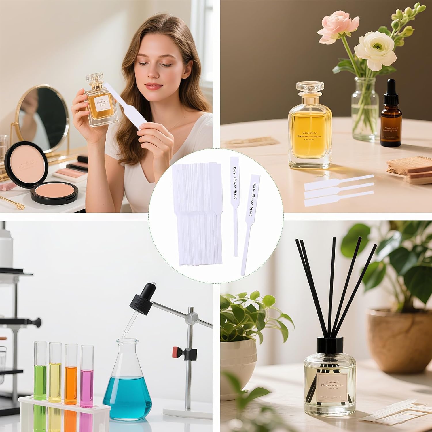 1000pcs Premium Perfume Tester Strips