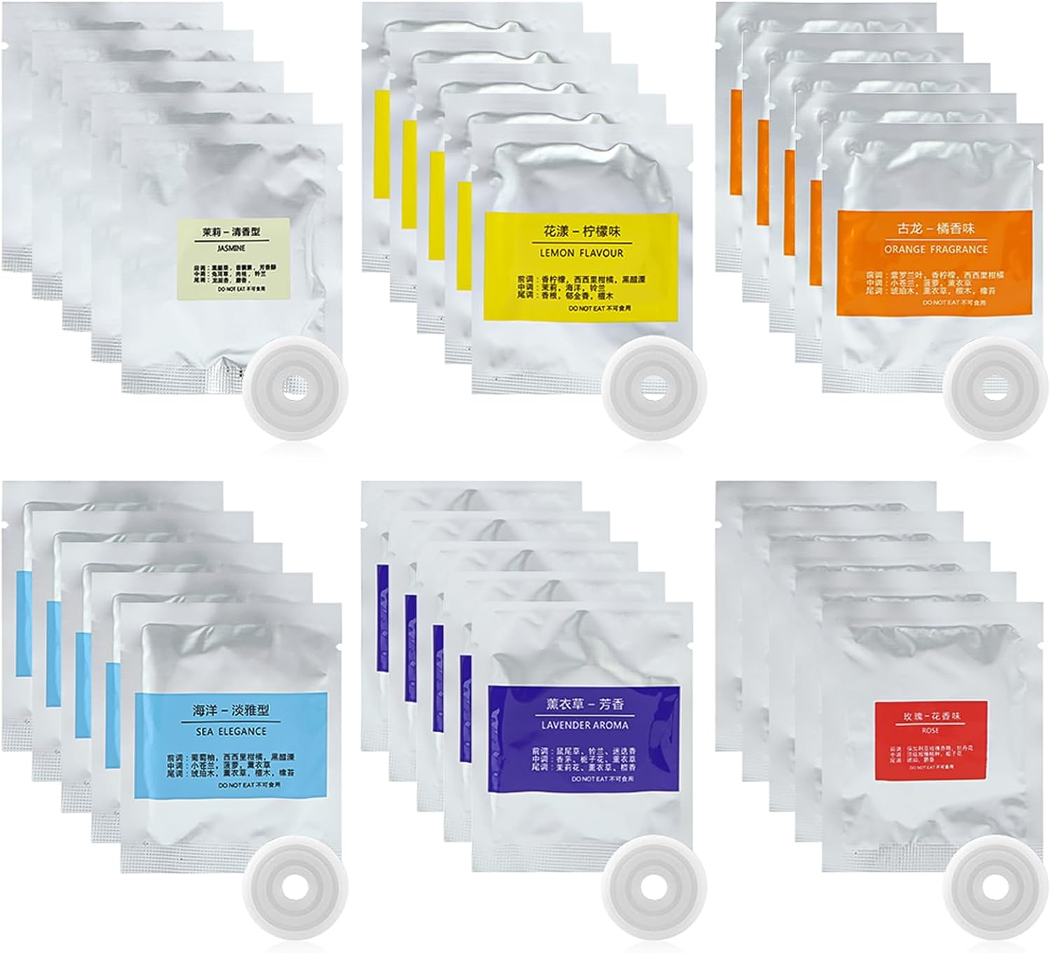 EMVANV 30 Pack Replacement Fragrance Discs for Towel Warmer