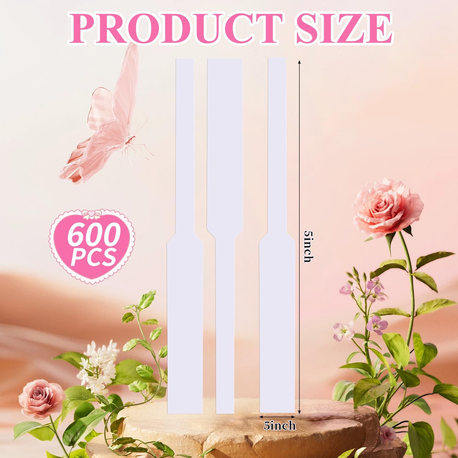 600Pcs Perfume Test Strips for Diffuser Aromatherapy Testing Scents